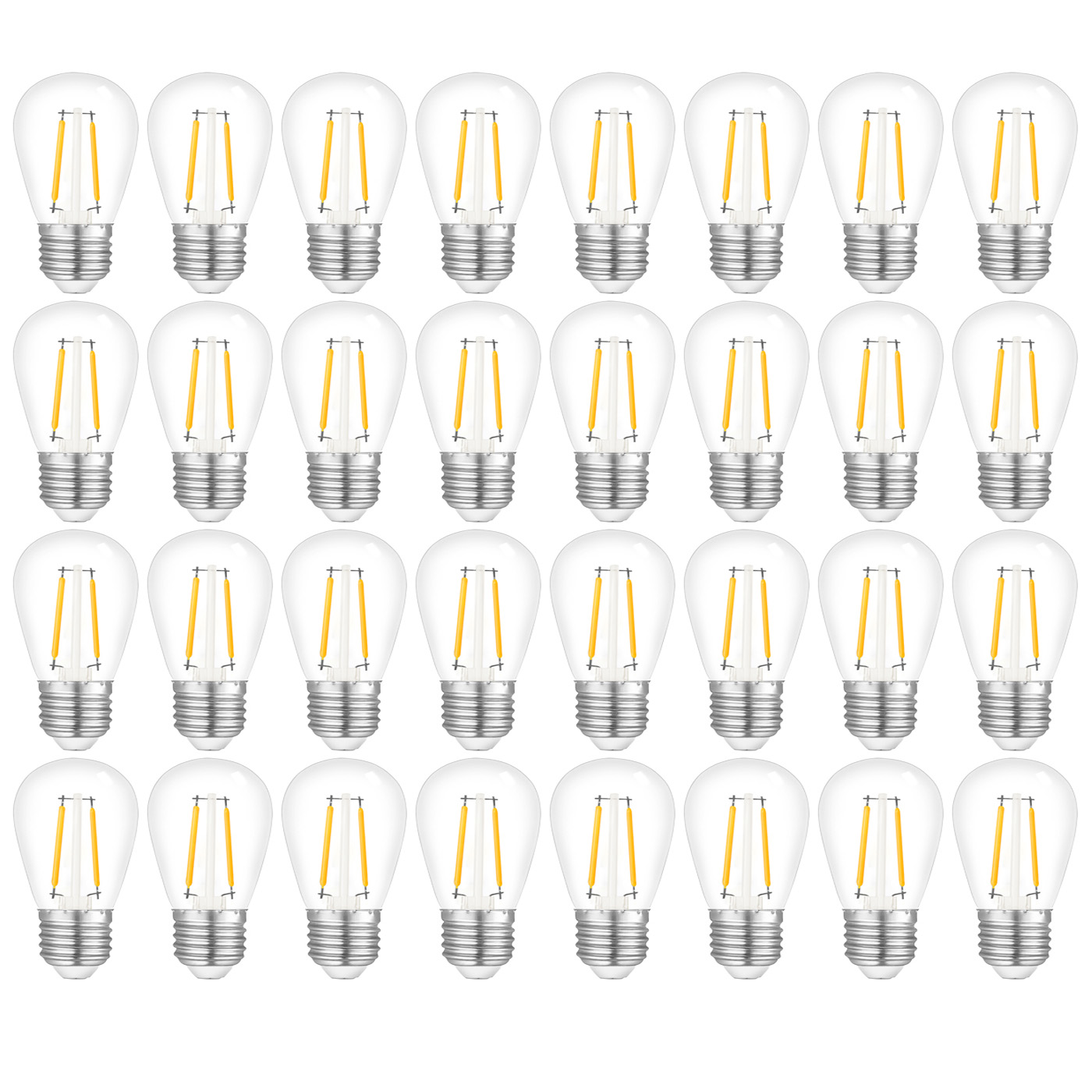 Jslinter 2W S14 LED String Light Bulbs